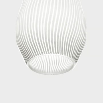 CONO #005 - Murano glass pendant lamp by Sogni Di Cristallo - view 3